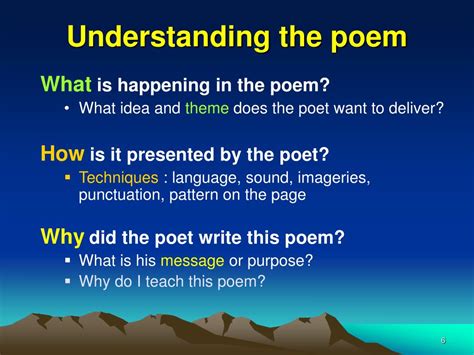 how to understand poetry: the role of imagination in poetry interpretation